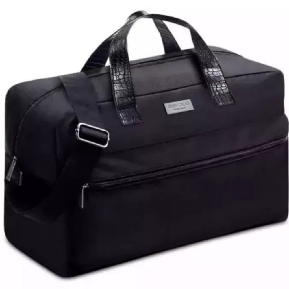 Jimmy Choo Parfums Black Duffle Everyday Bag